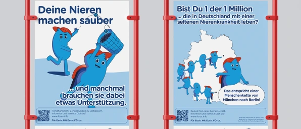 FOrUs-Kampagne: Bist Du 1 der 1 Million, die in Deutschland mit einer seltenen Nierenkrankheit leben?